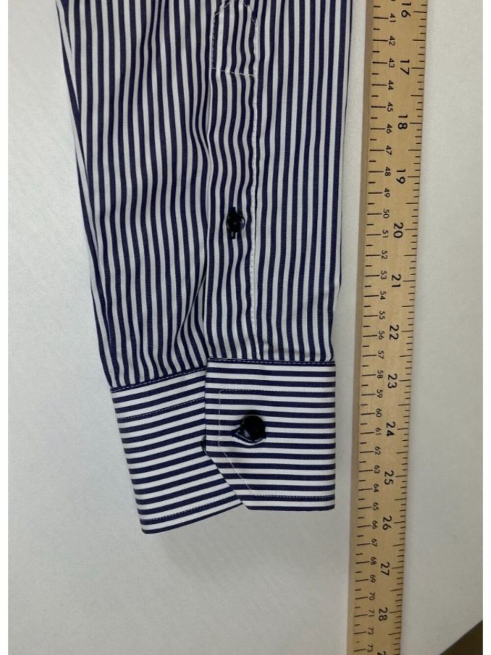 Eton Men's Contemporary Fit Striped Dress Shirt Size 16.5 / 42 - Picture 6 of 6